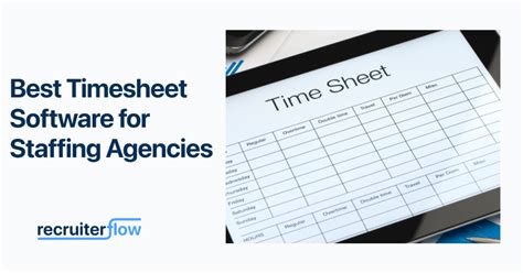 Time Tracking Software for Staffing Agencies .